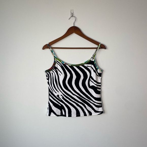 Joseph Ribkoff Spaghetti Strap Tank Top Sz 8 - Picture 1 of 6